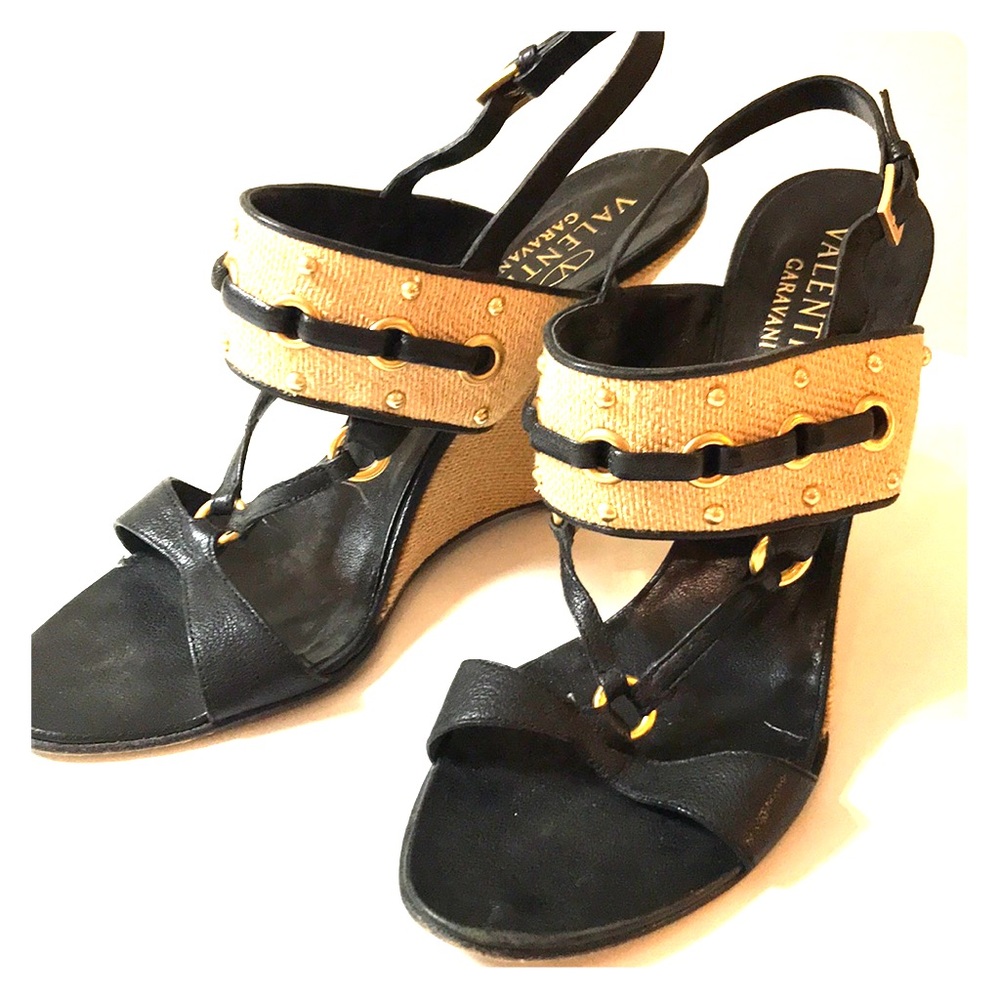 Valentino wedges